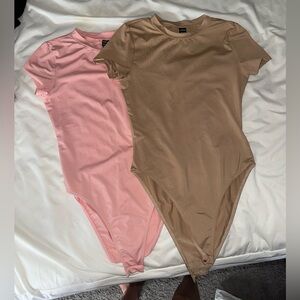 TWO PACK short sleeve body suits
